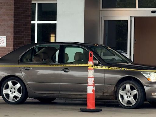 Car hit by gunfire on Terry Bradshaw Passway