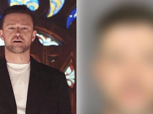 La polémica foto de Justin Timberlake ebrio, minutos antes de su detención