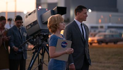 Fly Me to the Moon: Scarlett Johansson shines – but Channing Tatum drags this space romcom back to Earth