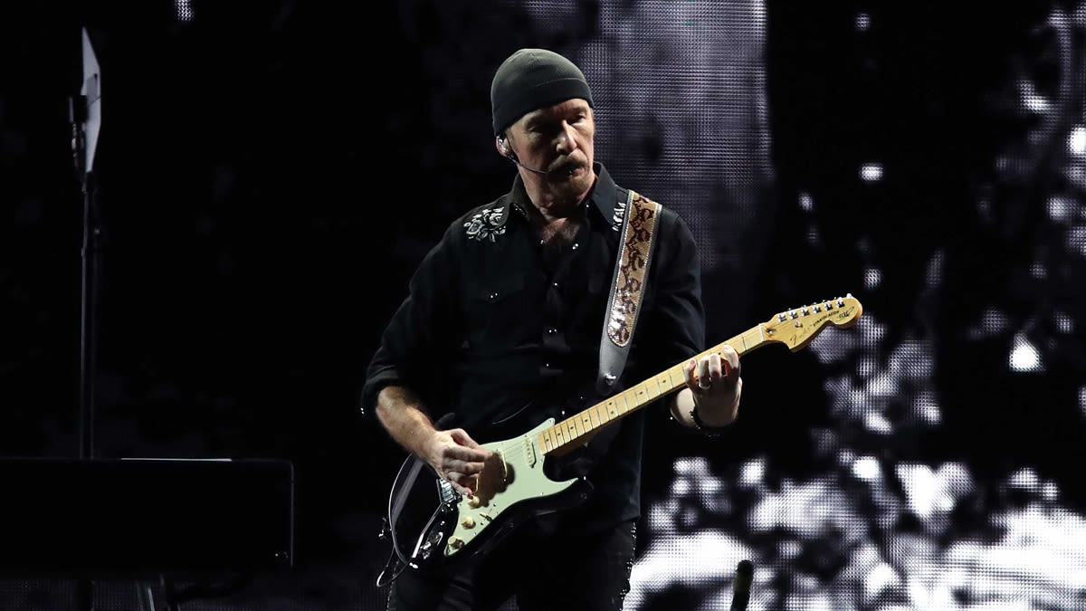 How The Edge's guitar parts – and a rare Fender prototype – helped save one of U2’s biggest hits