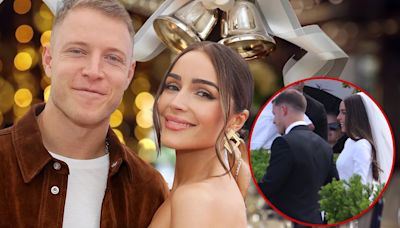 NFL Superstar Christian McCaffrey, Model Olivia Culpo Get Married In Rhode Island