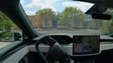 Así se ve ir en el asiento de conductor de un auto autónomo Tesla