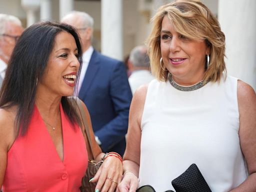 Susana Díaz pide respeto entre socialistas tras las críticas a su premio en Triana: "Así nos va como nos va en Andalucía"