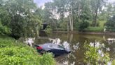 Car found in river on Lansing River Trail