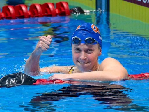 U.S. Olympic swim trials: Katie Ledecky dominates; Simone Manuel and Caeleb Dressel are back