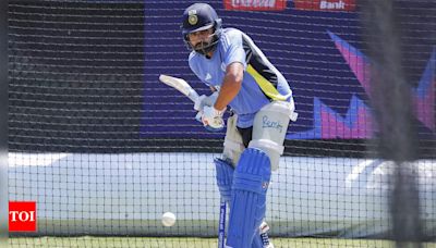 'Not going to be IPL kind of scores here': Rohit Sharma highlights challenging conditions ahead of T20 World Cup opener | Cricket News - Times of India