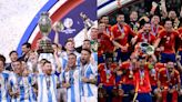 Ranking FIFA: cómo quedó la Selección Argentina después de la Copa América y la Euro