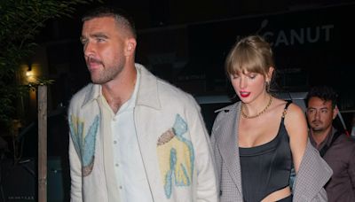 Taylor Swift and Travis Kelce Were Spotted Wearing ‘Tortured Poets’ Colors on a Dinner Date