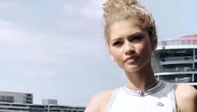 Zendaya Layered a Completely Sheer Bedazzled Skirt Over Her Underwear