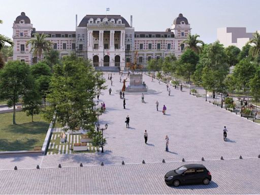Así es el proyecto de remodelación de espacios emblemáticos de La Plata que anunció Alak y genera cuestionamientos