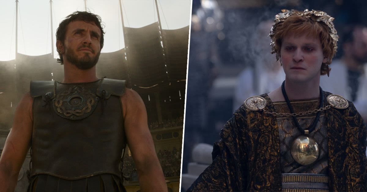 Gladiator 2’s emperor actor teases the "wild" sequel and how his character is surprisingly inspired by punk star Sid Vicious