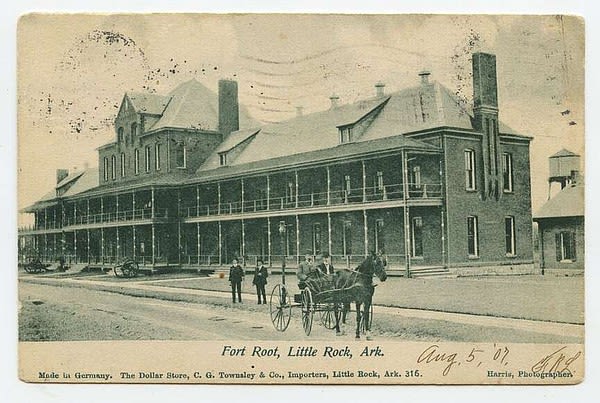 Arkansas Postcard Past: Fort Roots in 1907 | Northwest Arkansas Democrat-Gazette