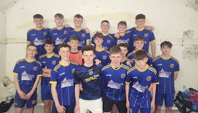 St. Joseph’s punched above their weight and were rewarded with Under-16 Division 2 triumph