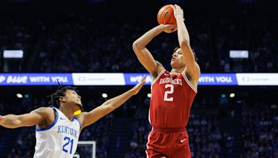 Report: Arkansas’ Trevon Brazile to withdraw from 2024 NBA draft