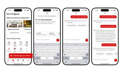 Yelp debuts AI-powered assistant to help you find the right contractors