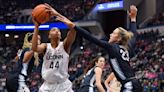 Griffin leads No. 5 UConn over No. 21 Villanova, 63-58