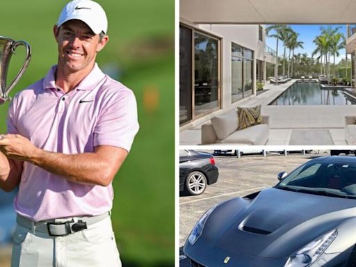 Rory McIlroy owns £900K car collection, mansions and has enormous net worth