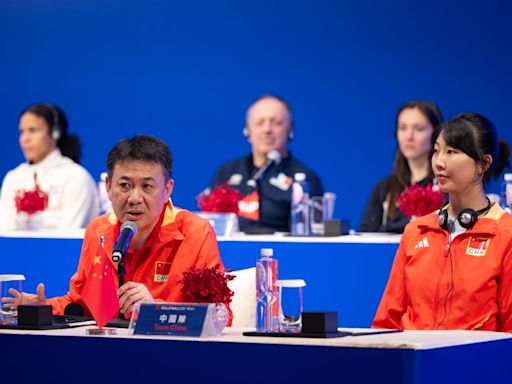 中國女排為世界聯賽次站準備就緒