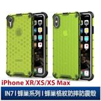 IN7 蜂巢系列 iPhone XR/XS/XS Max蜂巢格紋 防摔防震 手機保護殼