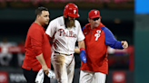 Brandon Marsh injury update: Phillies outfielder lands on IL with hamstring strain after getting hurt on bases