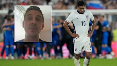 Gary Neville warns England stars they'll 'get the shock of their lives'