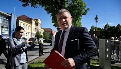 Slovakia’s PM makes first public appearance since assassination attempt