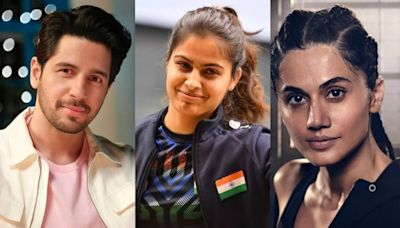 Sidharth Malhotra, Suneil Shetty, Taapsee Pannu And More Rejoice Manu Bhaker's Bronze Medal At Paris Olympics