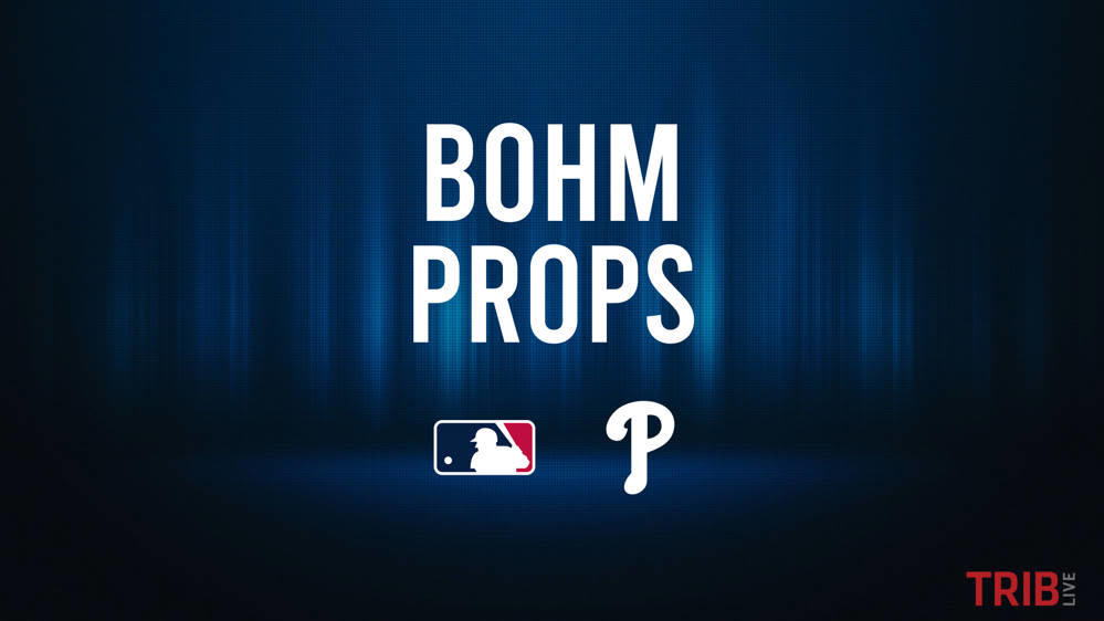 Alec Bohm vs. Rockies Preview, Player Prop Bets - May 24