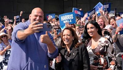 VP Kamala Harris is back in Pa. for her 12th time, stopping in Johnstown before a rally in Wilkes-Barre