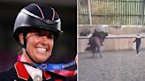 Se filtró el video por el que sancionaron por maltrato animal a la campeona olímpica Charlotte Dujardin