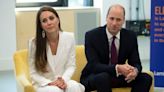A Monochrome Moment! Duchess Kate Dazzles in a Class White Suit and Ivory Pumps