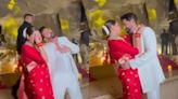 VIDEO: Newlywed Sonakshi Sinha Can't Stop Blushing As Zaheer Iqbal Pulls Her Close For FIRST Dance After Wedding