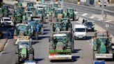 Tractors choke Spanish city streets as farmers protest EU policy