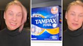 'Yes, they have shrunk': Woman calls out Tampax for insisting its tampons have not shrunk in size. She has photo evidence