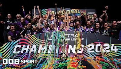 Netball Super League 2024: Loughborough Lightning beat Manchester Thunder in final