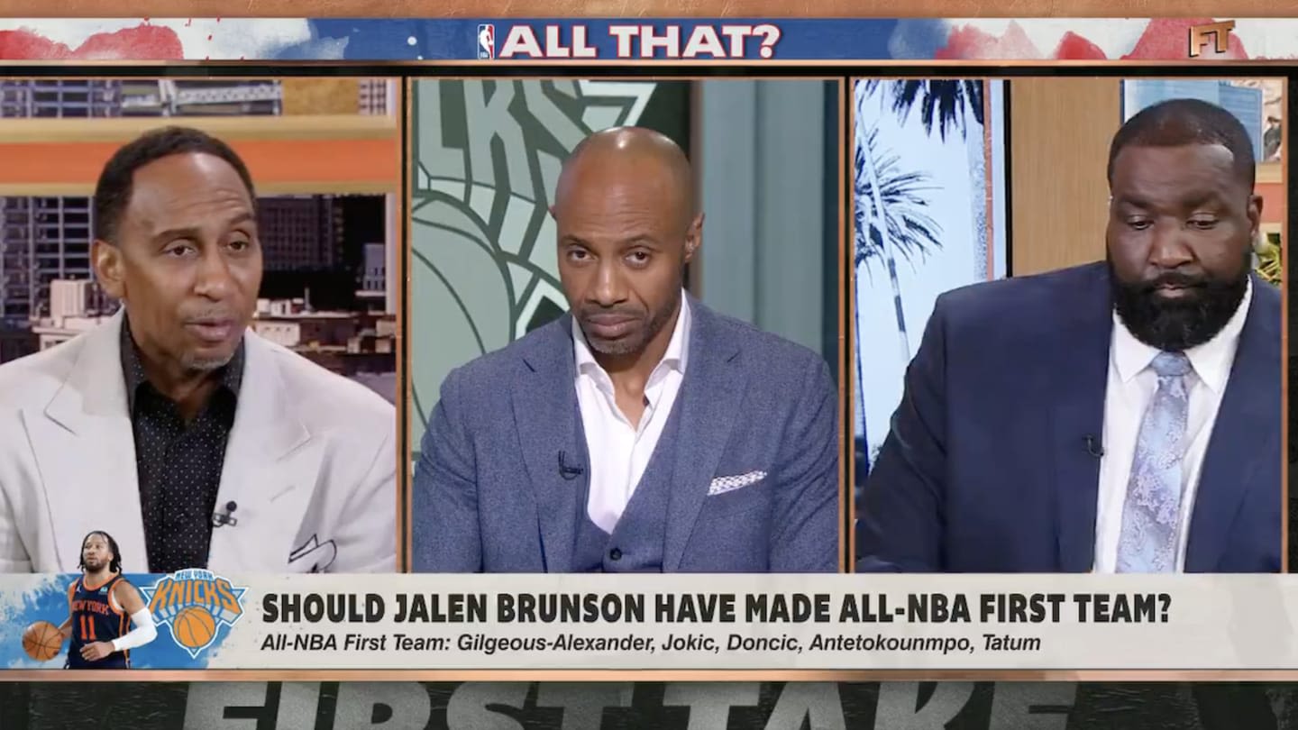 Stephen A. Smith Disagrees With His Own All-NBA Vote For Jalen Brunson