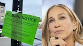 Sex and the City fans baffled by fake ‘And Just Like That’ filming notices around NYC