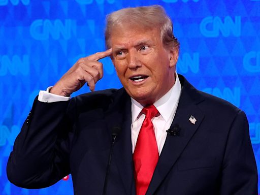 El debate de Trump: ataques implacables a Biden, mentiras y acusaciones dudosas