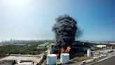 Oil tank in Colombia's Barranquilla explodes into flames, one dead
