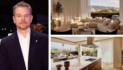 Did Matt Damon Just Pick Up This Impossibly Swanky L.A. Condo for $8.5M?