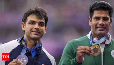 'Neeraj Chopra's mother is my mother': Pakistan's Olympic champion Arshad Nadeem | Paris Olympics 2024 News - Times of India