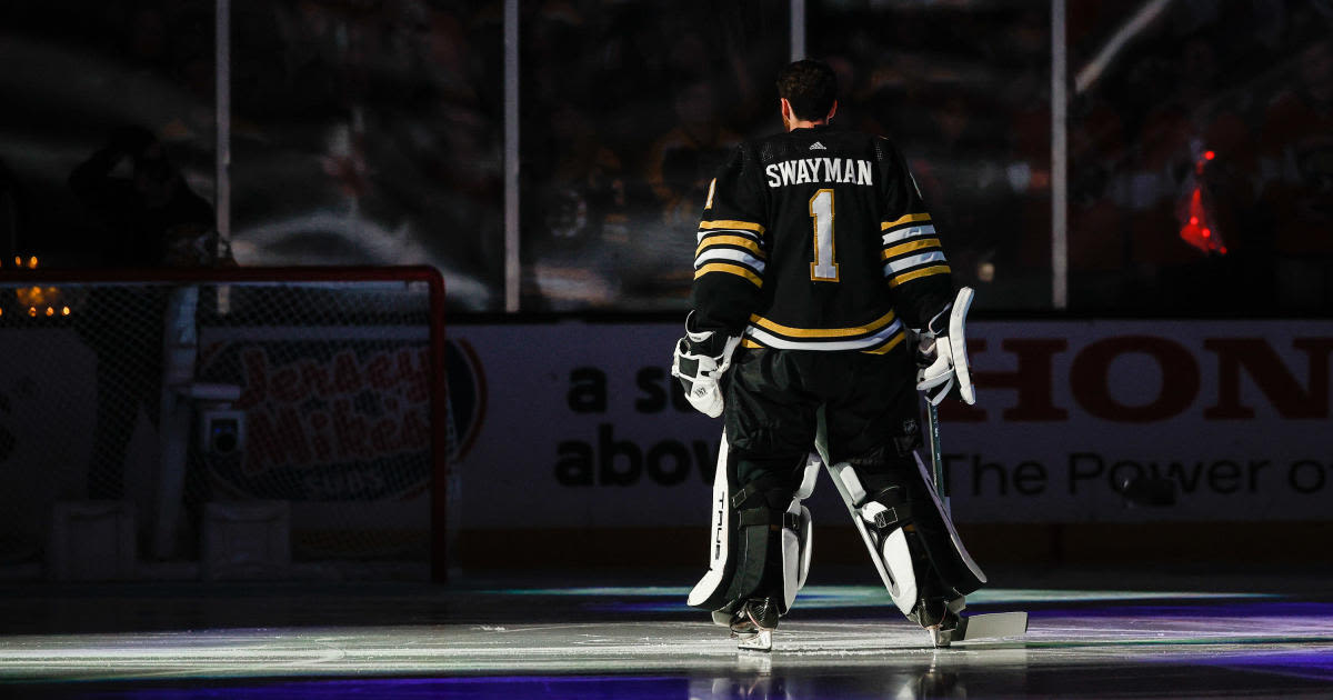 Signing Jeremy Swayman to a long-term deal is a priority for Bruins this offseason