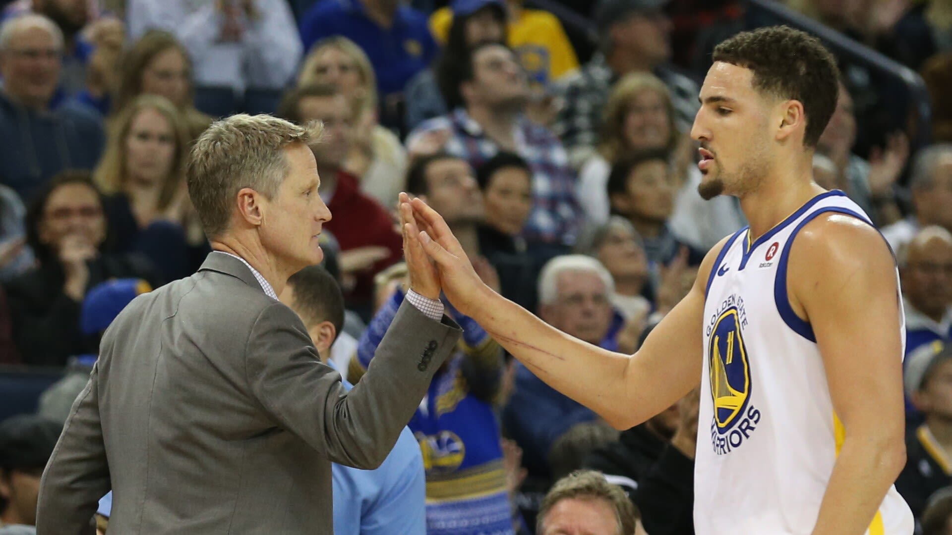 Kerr praises Klay Thompson, ‘What he did for the team... has been so meaningful and so amazing’