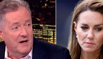 Piers Morgan blasts 'distasteful' TV hosts for mocking Princess Kate as she battles cancer