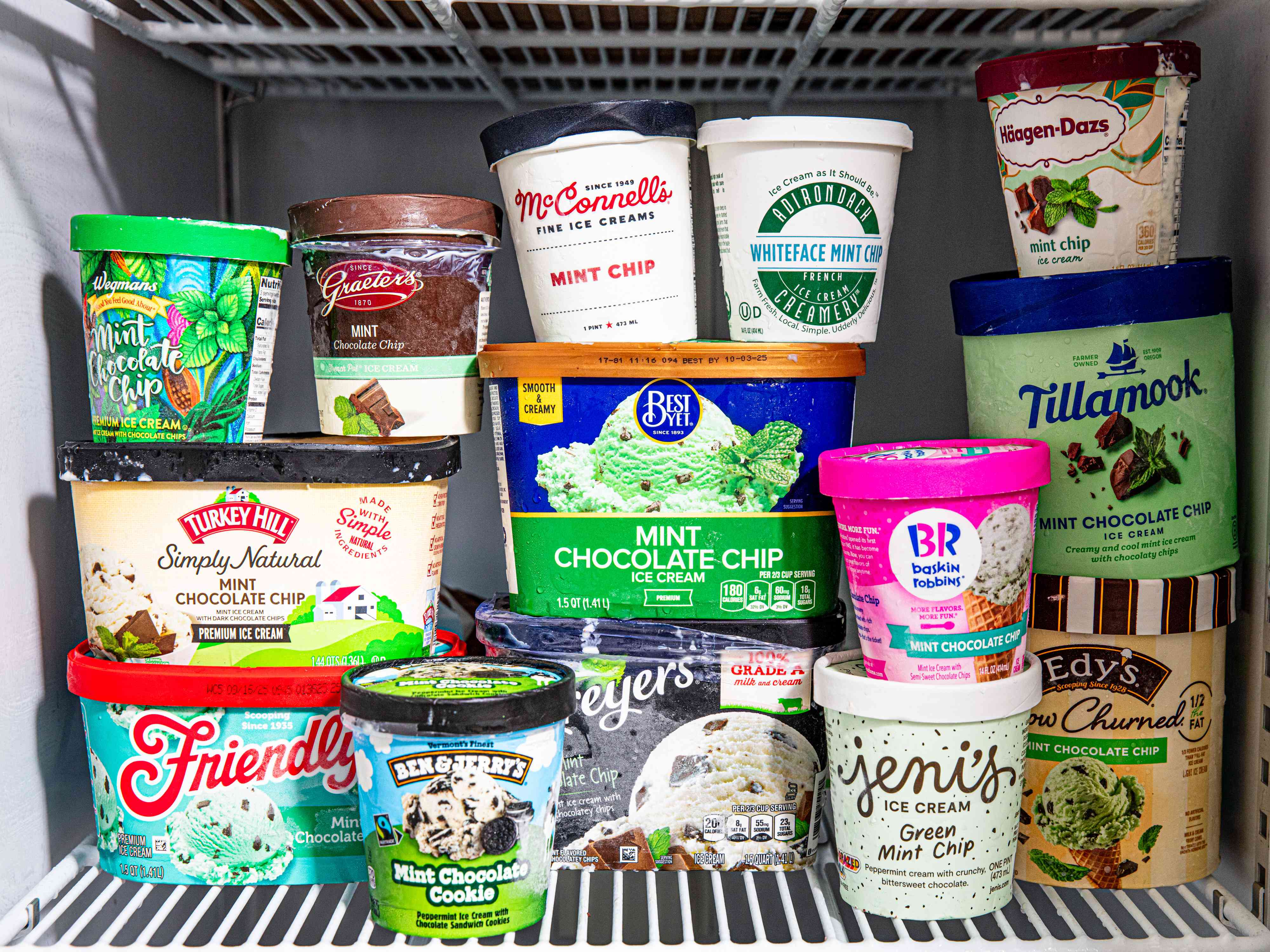 We Taste-Tested 14 Supermarket Mint Chocolate Chip Ice Creams—Here Are Our Favorites