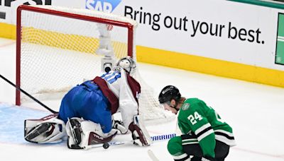 Stars’ top players respond, another Avalanche comeback falls just short in Game 2 defeat