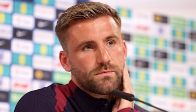 Luke Shaw 'is set to remain on the bench for England semi-final'