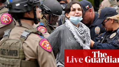 Dozens arrested in California and Texas as campus administrators move to shut down protests – as it happened