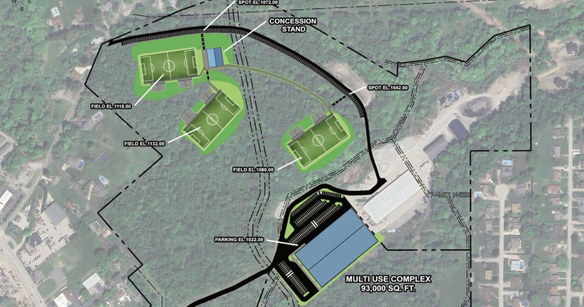 Pittsburgh Riverhounds announce plans for new multi-field sports complex in North Huntingdon