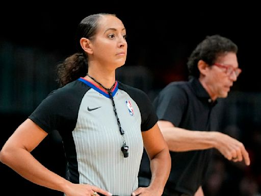 NBA季後賽史第2位女裁判 36人名單12人晉級總決賽執法